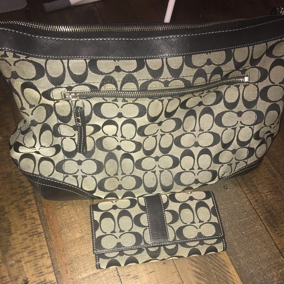 Coach Purse and Wallet - Picture 1 of 8